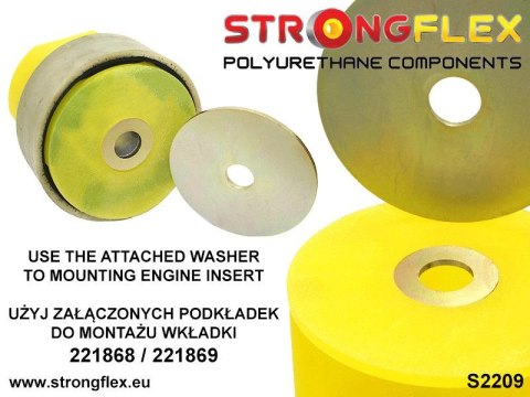 Wkładka dolnej poduszki silnika SPORT - Audi A3 / S3 / RS3