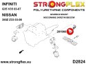 Wkładka poduszki skrzyni SPORT - Nissan 350Z (02-08) Z33