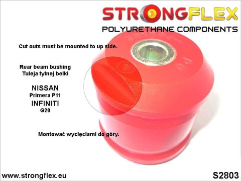 Tuleja belki tylnej SPORT - Nissan Almera