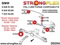 Tuleja łącznika stabilizatora tylnego na stabilizator - BMW Seria 3