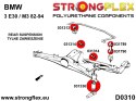 Tuleja łącznika stabilizatora tylnego na stabilizator - BMW Seria 3