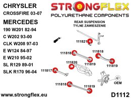 Tuleja stabilizatora tylnego - Mercedes Klasa C