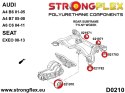 Zestaw tulei tylnego wózka SPORT - Audi A6 / S6 / RS6
