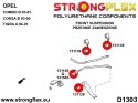 Tuleja drążka reakcyjnego 58mm SPORT - Opel / Vauxhall Combo