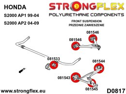 Tuleja mocowania amortyzatora przedniego i tylnego SPORT - Honda S2000