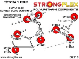 Tuleja stabilizatora tylnego - Toyota Supra