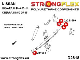 Tuleja wieszaka resora SPORT - Nissan Navara
