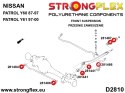Zestaw kompletny zawieszenia przedniego i tylnego SPORT - Nissan Patrol / Safari
