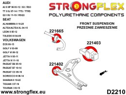 Zestaw zawieszenia przedniego i tylnego SPORT - Audi A3 / S3 / RS3
