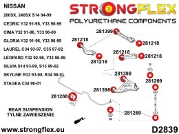 Zestaw zawieszenia tylnego SPORT - Nissan S-chassis (180SX / 200SX / 240SX / Silvia)