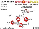 Kompletny zestaw zawieszenia - Alfa Romeo 147 (00-10) type 937