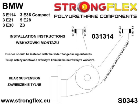 Kompletny zestaw zawieszenia SPORT - BMW Z3 (95-02) E36/7