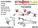 Tuleja stabilizatora tylnego - Alfa Romeo 75 / Milano (85-92) type 161 / 162B