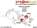 Zestaw tulei wahaczy przednich - Daewoo Nubira I (97-02)