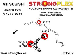 Zestaw zawieszenia przedniego - Mitsubishi Lancer Evolution
