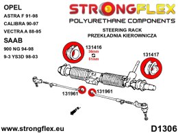 Tuleja przekładni kierowniczej lewa SPORT - Daewoo Espero (90-00)
