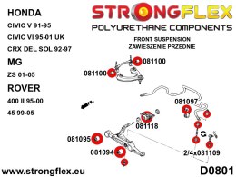 Tuleja stabilizatora przedniego - Acura Integra