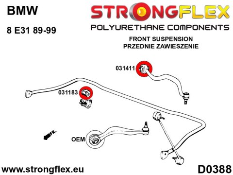 Tuleja stabilizatora przedniego - BMW Seria 3