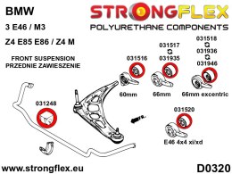 Tuleja stabilizatora przedniego SPORT - BMW Seria 1