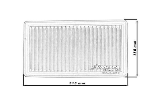 Wkładka Simota OMA001 315x176mm