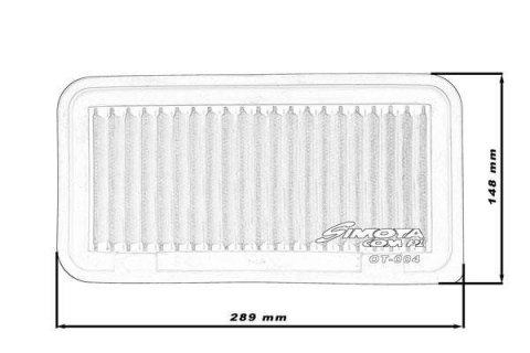 Wkładka Simota OT004 289x148mm