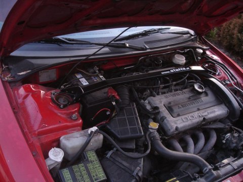 Rozpórka Mitsubishi Eclipse 2 przednia górna Black