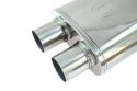 Tłumik Środkowy 51mm TurboWorks LT 409SS 355mm