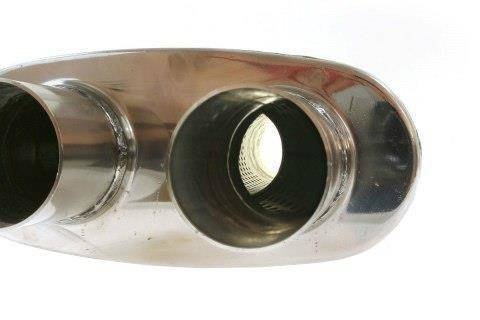 Tłumik Środkowy 51mm TurboWorks LT 409SS 355mm