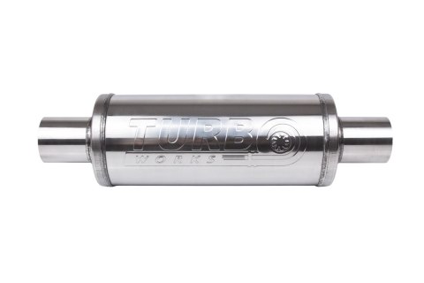 Tłumik Środkowy 63,5mm TurboWorks RS 409SS 300mm