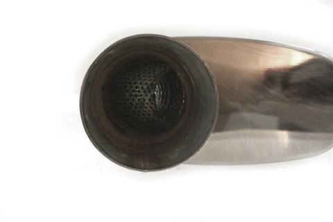 Tłumik Środkowy Tylny 63,5mm TurboWorks LT 409SS 410mm